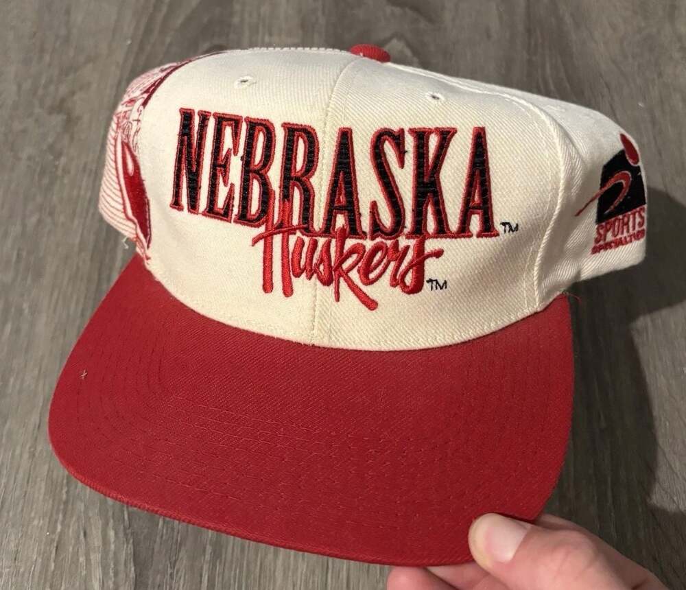 Vintage Sports Specialties Laser Nebraska Cornhuskers Snapback Hat